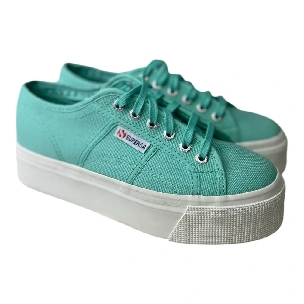 Superga Women’s 2790 Linea Up And Down Platform Trainer Sneakers
